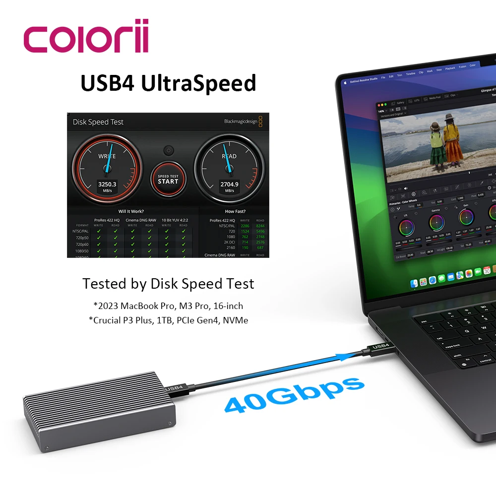 40Gbps USB4 M.2 NVMe SSD Enclo - Usb4 40Gbps External Ssd 8Tb ulasan dan harga
