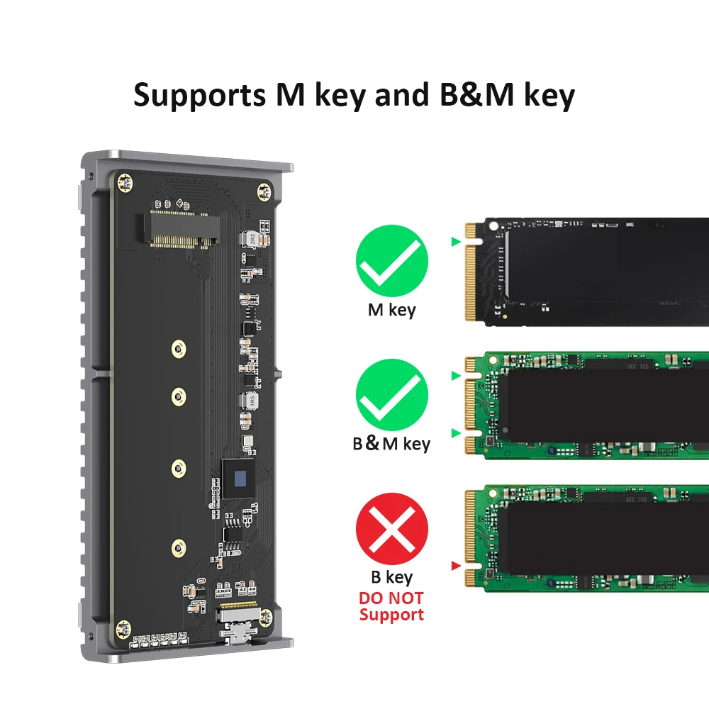 40Gbps USB4 M.2 NVMe SSD Enclo - Usb4 40Gbps External Ssd 8Tb ulasan dan harga