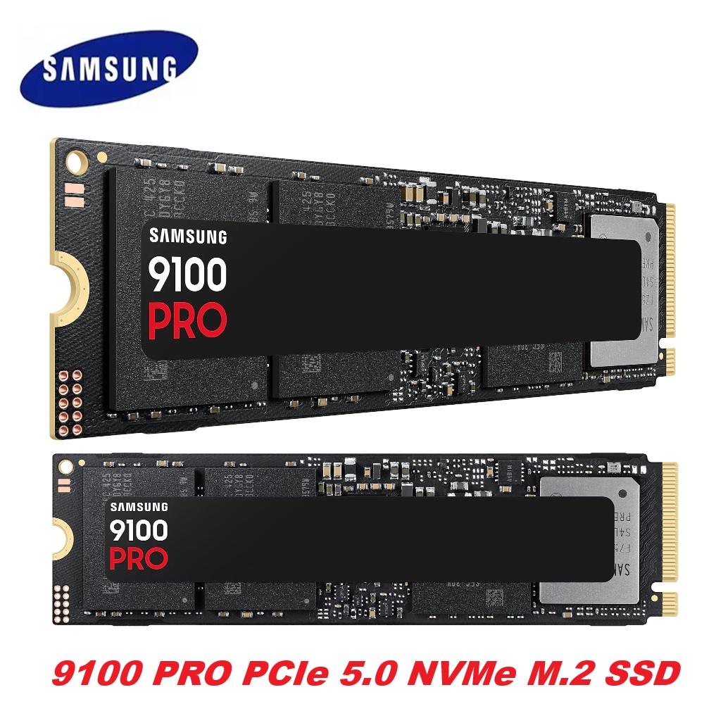 Original SAMSUNG 9100 Pro 1TB  - Nvme Pcie 5.0 Ssd 4Tb ulasan dan harga