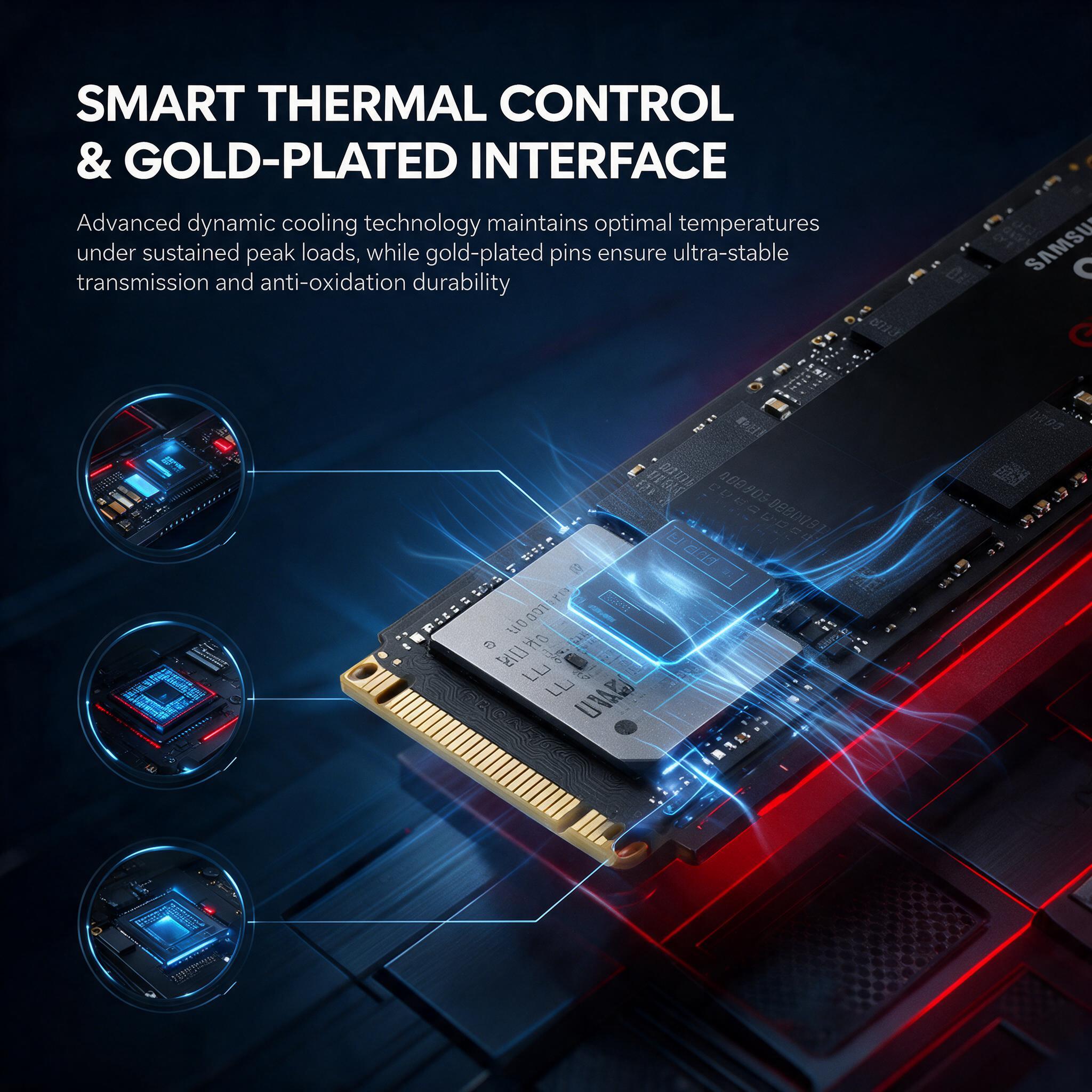 Original SAMSUNG 9100 Pro 1TB  - Nvme Pcie 5.0 Ssd 4Tb ulasan dan harga