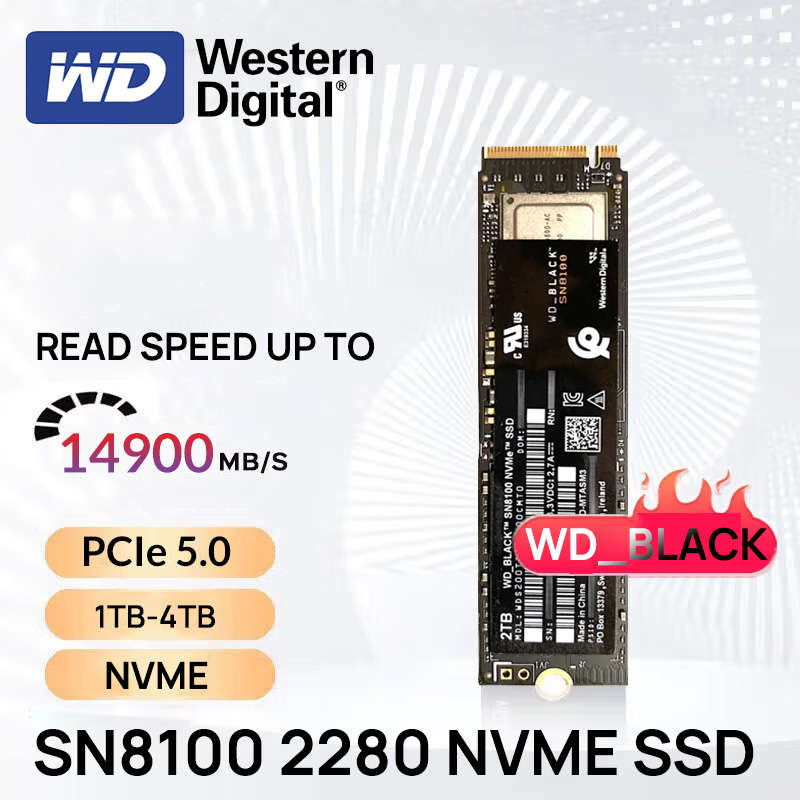 Western Digital PCIe 5.0 New S - Nvme Pcie 5.0 Ssd 4Tb ulasan dan harga