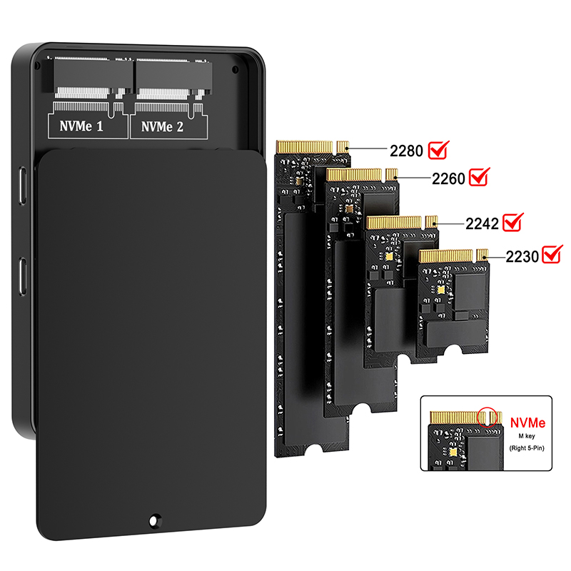 Dual Bays M.2 NVME Docking Sta - 8Tb M2 Nvme Ssd ulasan dan harga