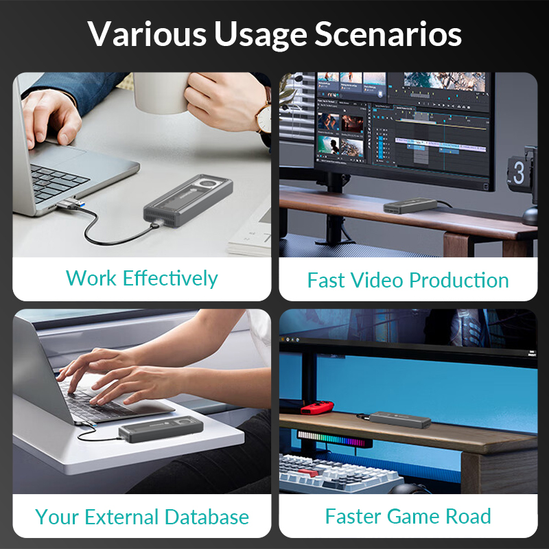 Yottamaster USB4 NVMe SSD Case - Usb4 40Gbps External Ssd 8Tb ulasan dan harga