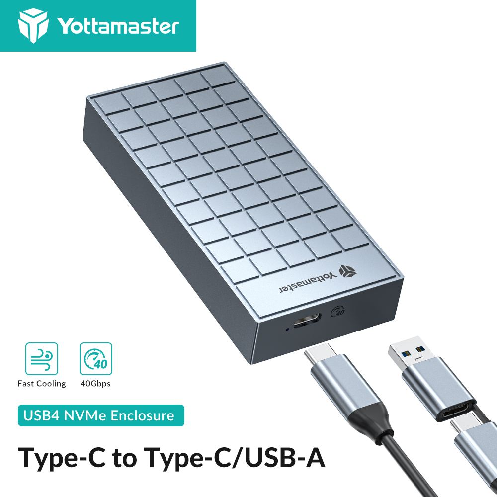 Yottamaster 40Gbps M.2 NVMe SS - Thunderbolt 4 External Ssd 4Tb ulasan dan harga