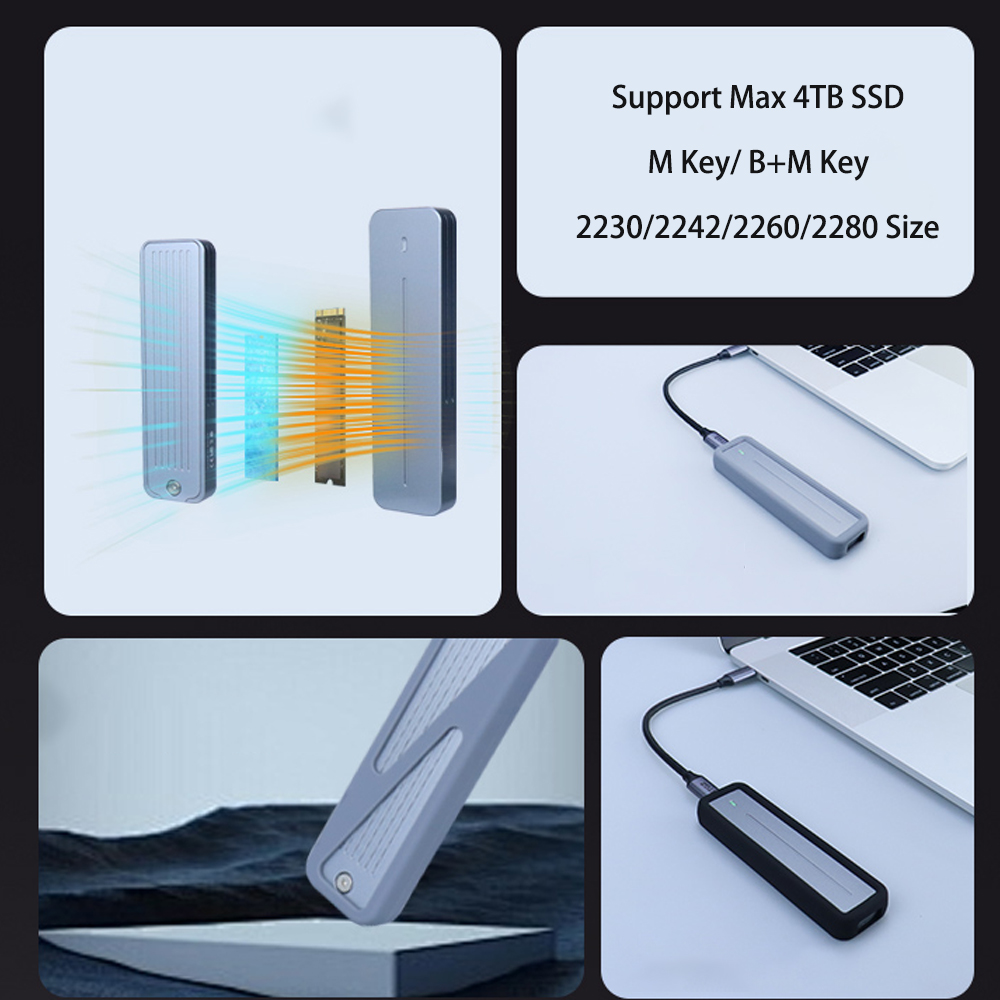 20Gbps 10Gbps M2 SSD Enclosure - 8Tb M2 Nvme Ssd ulasan dan harga